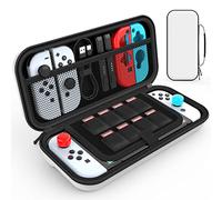 HEYSTOP Switch OLED Case/Switch Case, Protective Hard Portable Travel Carry Case for Nintendo Switch OLED with Storage for Nintendo Switch OLED Model Console and Accessories