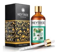 HEYTREE Cedarwood Essential Oil 100ml - The Scent of Masculinity, a Classic Woody Study Atmosphere-Perfect for Aromatherapy, Diffusers, Drive Buzzing Beasties