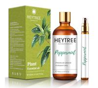 HEYTREE Peppermint Essential Oil 150ml - Pure Oil for Diffuser-Outdoor Garden Spray -Drive Buzzing Beasties-Refreshing and Crisp Aroma for Outdoor Use