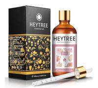 HEYTREE Rose Essential Oil 100ml- Rose Oil for Diffuser Fragrance -Beautiful Lovely Strong Fragrance Lasts a Long time-Candle Making, Soap Making