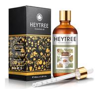 HEYTREE Sandalwood Essential Oil 100ml for Candle Making -Perfume DIY -Sweet and Woody Scent - Perfect for Aromatherapy,Meditate,Diffuser,Massage