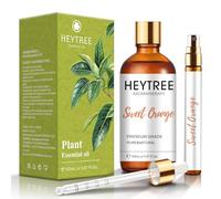 HEYTREE Sweet Orange Essential Oil 150ml - Orange Essential Oil for Hair, Skin, Diffuser, Aromatherapy & DIY Soap Making Scent