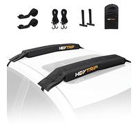 HEYTRIP Universal Soft Roof Rack Pads for Kayak/Surfboard/SUP/Canoe with 15FT Tie-Down Straps and Storage Bag
