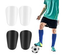 Heyu-Lotus 2 Pairs Mini Football Shin Guards Set, Mini Soccer Shin Guards Shins Pad for Boys Girls Football Running Training Beginner, Aged 5-10