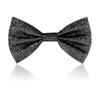 Heyu-Lotus Glitter Bow Tie Sparkling Sequin Bowtie and Adjustable Strap Buckle Shiny Glittering Pre-tied Bow tie for Men Bachelor Dance Hen Night Party Carnival Christmas Fancy Dress Stage Show