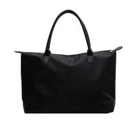 HeYuMeio Ladies' Short Distance Travel Bag, Business Travel Luggage Backpack, Hand-Held Single Shoulder Sports and Fitness Bag (53 * 49 * 34Cm),Black
