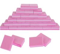 Heyumybit 50 PCS Nail Buffer Blocks,Professional Nail Sanding Blocks,Mini Nail Buffers,Reusable Buffing Nail File for Salon Home Use,Gel Natural Nails