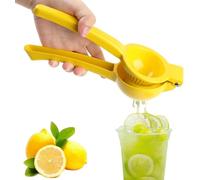 Heyumybit Lemon Squeezers,Handheld Lemon Juicer,Kitchen Lemon Squeezer 2-In-1 Manual Juice Squeezer for Lime,Bars,Cocktails,Manual for Many Fruits