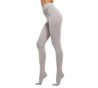 HeyUU 80D Semi Opaque Tights for Women Run Resistant Women's Tights Comfortable Pantyhose with 20+ Colours 2XL-Grey