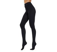 HeyUU 80D Semi Opaque Tights for Women Run Resistant Women's Tights Comfortable Pantyhose with 20+ Colours 2XL-Black