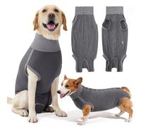 HEYWEAN Dog Recovery Suit - Female & Male Post Op Dog Suit for Spay & Castration Surgery Recovery