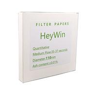 HeyWin Quantitative Filter Paper, 110mm,Pack of 100