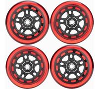 HeyZomm Inline Skate Wheels Indoor Outdoor Replacement Wheels 85a Roller Hockey Wheels with ABEC-9 Bearings and Floating Spacers 64mm 70mm 72mm 76mm 80mm 84mm 90mm