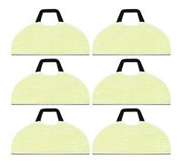 Hezane 6PCS Vacuum Mop Pads Replacement Compatible with Shark RV2610WA AV2610WA RV2620WD RV2610WFUS RV2410WD AI Ultra 2-in-1 Robot Vacuum,Washable Reusable Microfiber Soft Pads