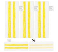Hezane Karcher EasyFix microfibre floor cloths compatible with Kärcher SC steam cleaners (YELLOW-5)