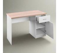Heze Furniture Andy Desk With Storage - White
