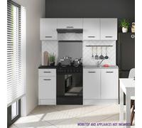 Heze Furniture Sasha 5 Unit 180Cm Modern Style Kitchen Cabinets Set