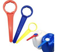 Hezhou Pack of 3 DIN 41/51/61 canister wrench, ring wrench, hand wrench, canister key, hand key for all standard 5, 10, 20, 25 and 30 litre canisters for easy opening of canisters (2)