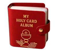 Hezudiay Holy Card Wallet with 20 Sleeves Portable Booklet Case