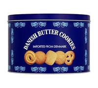 Hezvic Danish Butter Cookies 908g with Free Christmas Card - Perfect for Sharing or as a Gift
