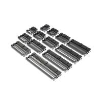 HF Mont 10PCS 2.54MM Pitch 6 Position 8 10 12 14 16 18 20 24 26 30 34 40 Pin Female IDC Socket IDC Connector Ribbon Cable(FC-26P)