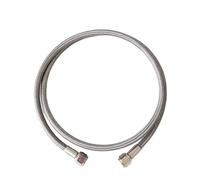 HF Mont 30-500CM Fuel Braided Pipe Lines Hose AN6 0-90 Degree Conversion Joint Transmission Cooler Hose Nylon Braided Lines Return Line(130CM)