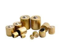 HF Mont 4 6 7 8 9 10 16 20 25mm Push Button Press Fit Ball Oiler Grease Zerk Nipple Hit Miss Engine Motor Lathe Mill Lubrication System(10x10mm ODxH)