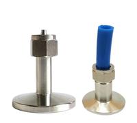 HF Mont Fit 4 6 8 10 12mm PU Hose Quick Twist X KF16 KF25 KF40 KF50 Sanitary Vacuum Pipe Fitting Connector SUS 304 Stainless Steel(KF16 K30mm,FIT 10X6.5M Hose_Other)