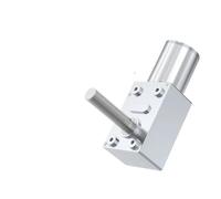 HF Mont JGY-370-M8 Screw Shaft Micro Turbine Worm DC Reduction Motor 12V/24V Speed Regulation 1RPM~375RPM Self-locking Small(23RPM,12V Single Motor)