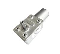 HF Mont JGY370 Worm Gear Motor DC 12V 8MM D7 Axis Gearbox Reducer 6V 24V Self-locking Reverse Length 25MM Low Speed Micro(12V,6rpm)