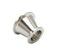 HF Mont KF10 KF16K KF25 KF40 KF50 Vacuum Tri Clamp Reduer SUS304 Stainless Sanitary Pipe Fitting(KF40 to KF50)
