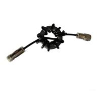 HF Shortwave Choke Balun Nickel Zinc Ferrite Core for 1.8-50MHz High Power FT8 Mode with RG58 Feeder and Pure Copper Connectors Reducing USB Interference in Radio Digital Communications(62mm Black)