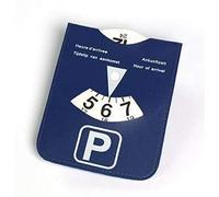 HF2 Parking Disc, PU Leather, 24-Hour Display, Blue