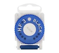 HF3 Hearing Aid Filters - Earwax Protector - Block Wax and Protect Hearing Aid - HF3 Black cerume filter (Blue)