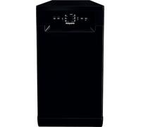 HF9E 1B19 B UK 9 Place Settings Slimline Dishwasher - Black