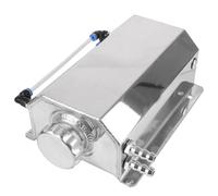 HFANGYU Car Oil Catch Tank Aluminum Alloy 2L Auto Accessories Fuel Gas Catch Can Overflow Reservoir Tank Coolant Radiator Universal
