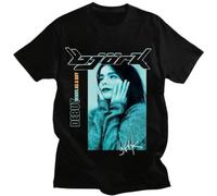 HFBCGSWTK Vintage-Bjork-Venus-As-A-Boy-Music-Album-Print-T-Shirt-Summer-Short-Sleeve-T-Shirts Black
