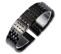 HFBZVAFC Metal Watch Strap Stainless Steel Watch Strap Curved End 12mm 14mm 15mm 16mm 17mm18mm 19mm 21mm 20mm 22mm 23mm 24mm Watch Strap Metal Watch Strap Universal Replacement Watch Strap For Men