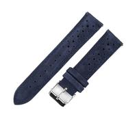 HFBZVAFC Watch Strap: Suede Leather Strap, Wristband Size 18/19/20/21/22/24mm, Quick-release And Replaceable Strap.(Blue,18mm)