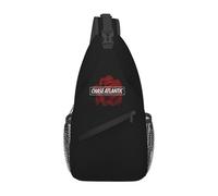 HFDGFJKKL Backpack Chase Atlantic Rose Logo Chest Men Sling Crossbody Chest Travel Hiking Daypack Shoulder Bag Halloween and Christmas gifts
