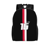 HFDGFJKKL Backpack Custom LEC16 Racing Driver Rising Star Laptop Men Women Basic Book for College School Student Motorsports Festival gift