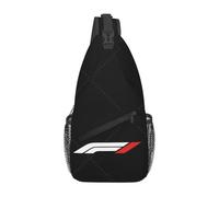 HFDGFJKKL Backpack Formula1 Racing Logo Sling Travel Crossbody Chest Lightweight Casual Shoulder Daypack for Sport Hiking Halloween and Christmas gifts