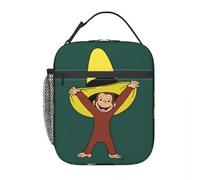 HFDGFJKKL Backpack Funky Curious George One Lunchbag Halloween and Christmas gifts