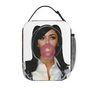 HFDGFJKKL Backpack Mariah The Scientist Bubblegum Insulated Lunch Portable Lunch Container Thermal Lunch Box Tote College Outdoor Men Women Halloween and Christmas Gifts