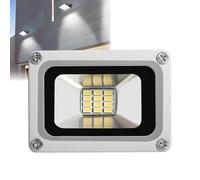 HFDJRWK 10W 1000Lm Ultra-bright Flood Light Dc 12V-24v Outdoor Safety Light, Suitable for Home, Square, and Courtyard Wall Safety Landscape Lights.
