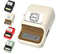 HFDTS B21 Label Maker-Portable Bluetooth Thermal Label Maker Machine, Portable Bluetooth Label Printer for Gift Barcode, Clothing, Retail, Bakery, Mailing, Candles, Jewelry(Green)
