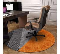 HFERTSCN Non-Slip Gaming Chair Mat Rug for Hardwood Floors - 63" Office Desk Carpet, Entryway Area Rug, Protects Floors & Enhances Comfort FANDIAO
