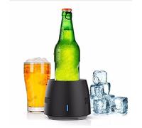 HFERTSCN Portable Mini Refrigerator Electric Summer Drink Cooler Kettle Drink Instant Cooling Cup Car Vehicle Heating Cooler Freezer,White FANDIAO