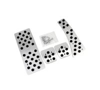 HFEWCVK Fit For H0nda Civic 8th 2006-2011 Car pedals | MT Foot Rest Fuel Accelerator Brake Clutch Pedals Pads Need drilling