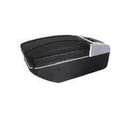 HFEWCVK Fit For Hyun//dai SOLARIS/For Hyun//dai Accent RB Solaris Verna 2011-2016 Car Armrest Storage Box Car Accessorie(A2 black line NO USB)